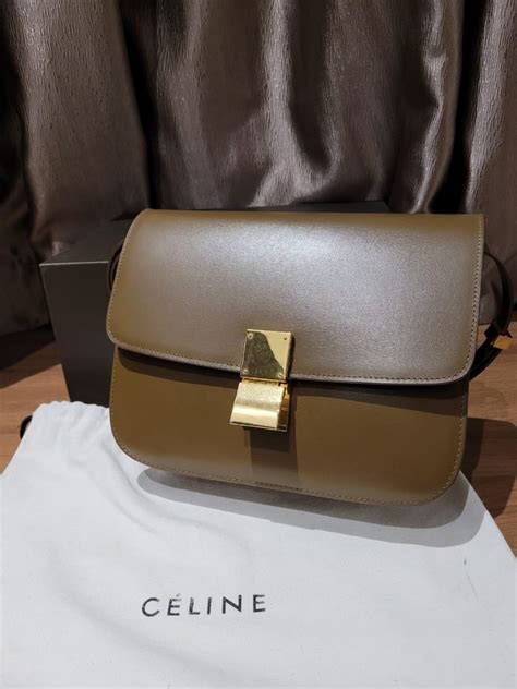 Used Celine Box Bag 